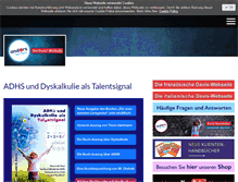Tablet Screenshot of legasthenie-adhs-dyskalkulie.com